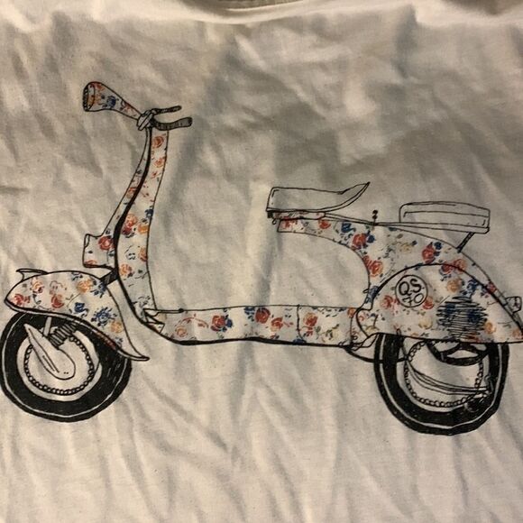 QUICK SILVER, tank top with Scooter, so cute, XS, - Picture 2 of 8